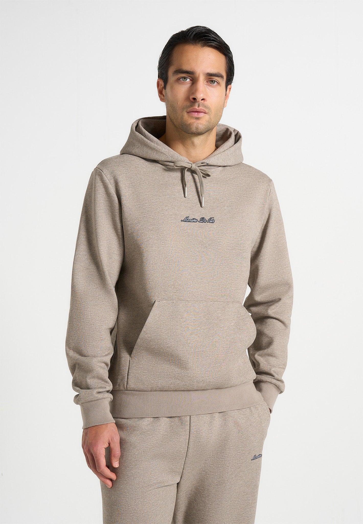 Gustave - Signature Regular Fit Hoodie - Taupe