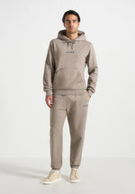 js004-signature-regular-fit-hoodie-taupe