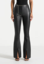 ninon-leather-fit-and-flare-trousers-with-chain-black