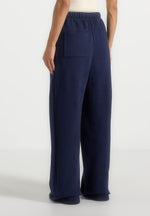 Taylor - Unisex Signature Wide Leg Joggers - Navy