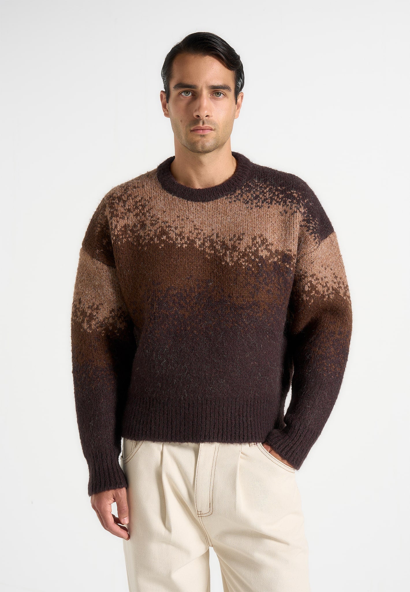 yani-ombre-wool-crewneck-sweater-brown 