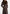 Cenya - Fur Collar Belted Leather Coat - Brown