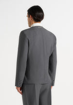Timéo - Tailored Kimono Blazer - Grey