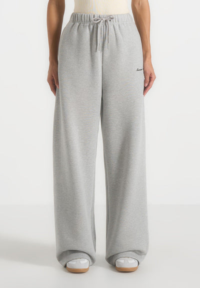 js003-unisex-signature-wide-leg-joggers-marl-grey
