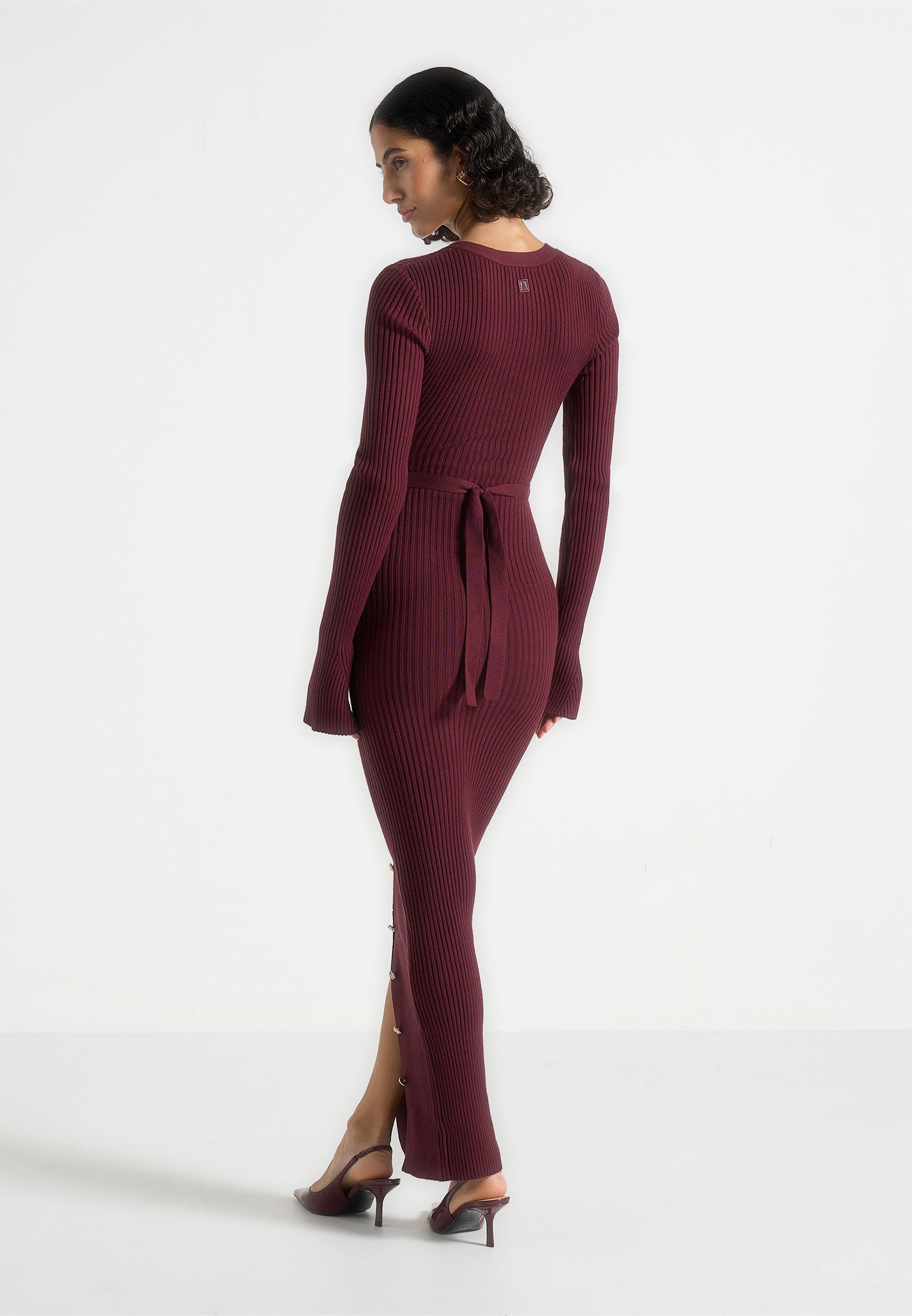 assia-long-sleeve-knitted-midaxi-dress-with-belt-wine-red