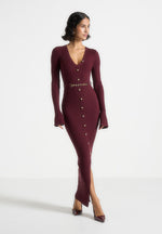 assia-long-sleeve-knitted-midaxi-dress-with-belt-wine-red