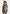 Maia - Pinstripe Double Breasted Blazer - Beige