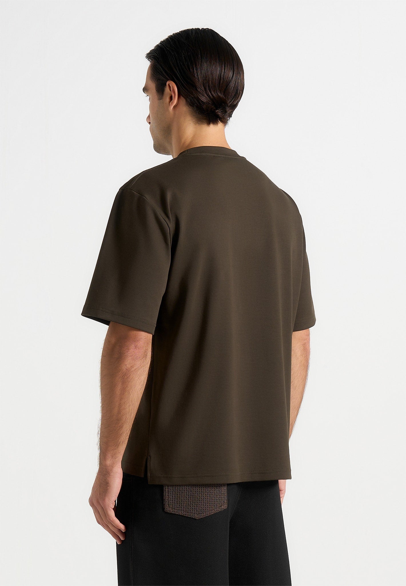 Ari - Unisex Signature Relaxed Fit Cotton T-Shirt - Olive