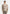 Jacques - Unisex Double Layer V-Neck Knit Jumper - Beige/Cream