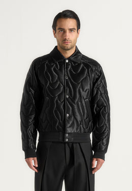 ugo-satin-embroidered-jacket-black