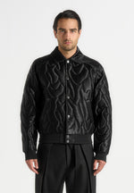 ugo-satin-embroidered-jacket-black