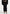 Lyra - Knit Maxi Skirt with Foldover - Black