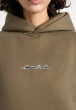 Ollie - Unisex Signature Relaxed Fit Hoodie - Olive