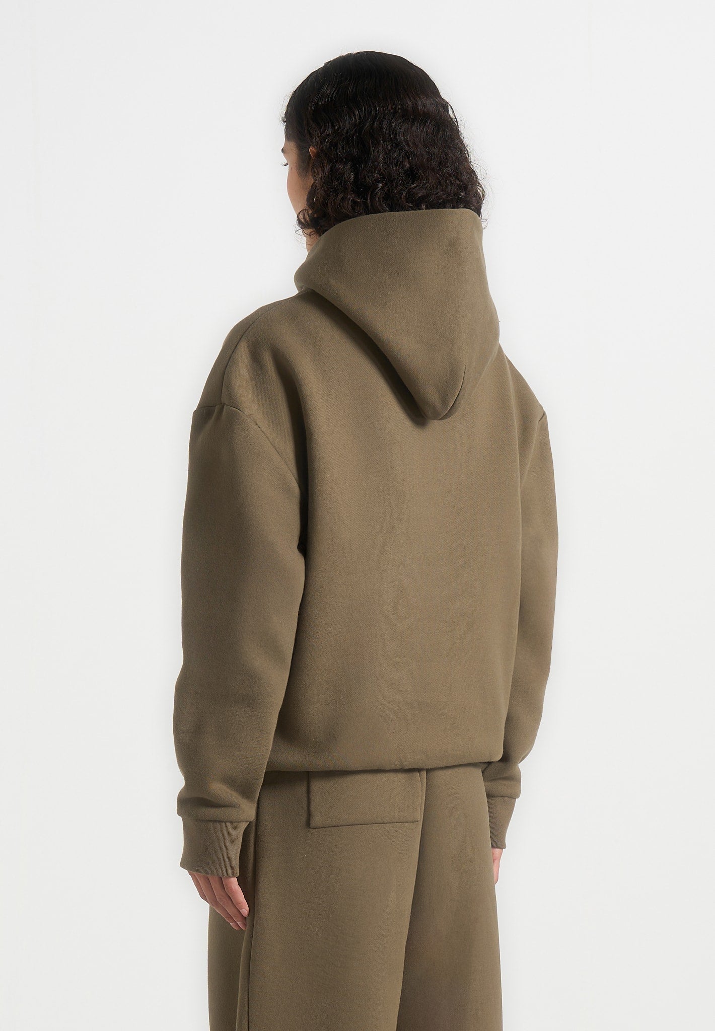 Ollie - Unisex Signature Relaxed Fit Hoodie - Olive