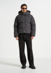 Eric - 2-in-1 Puffer/Gilet Jacket - Grey