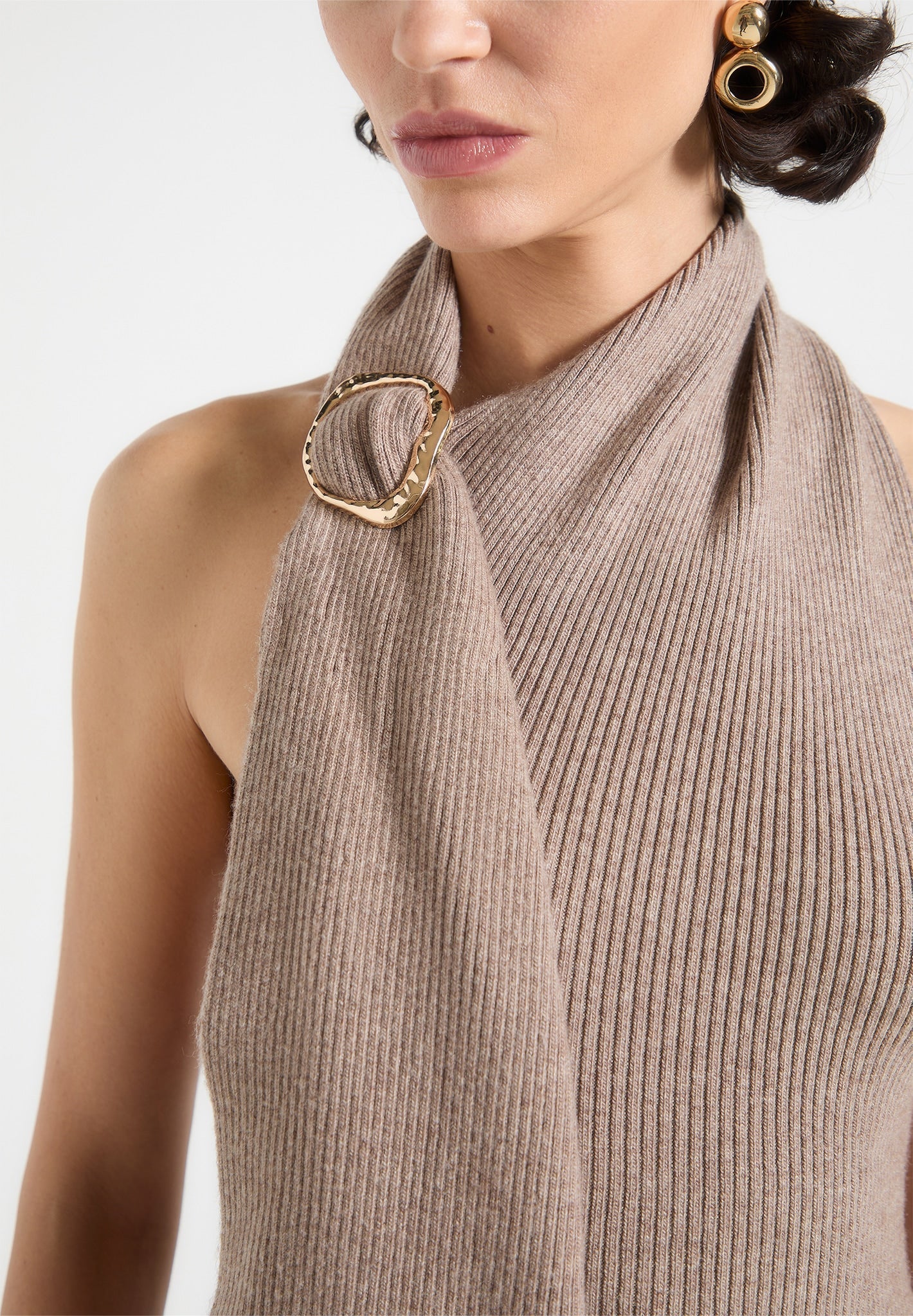 elodie-knitted-draped-halterneck-top-taupe
