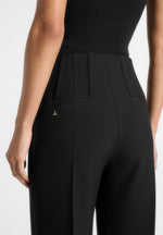 Rafaela - Corset Waist Tailored Trousers - Black