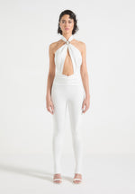 twist-halterneck-ruched-jumpsuit-off-white