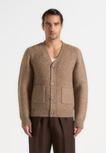 aldo-wool-knit-cardigan-taupe