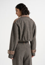 galia-herringbone-and-suede-bungee-hem-jacket-grey