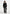 Caren - Brushed Wool Knit Cardigan - Black