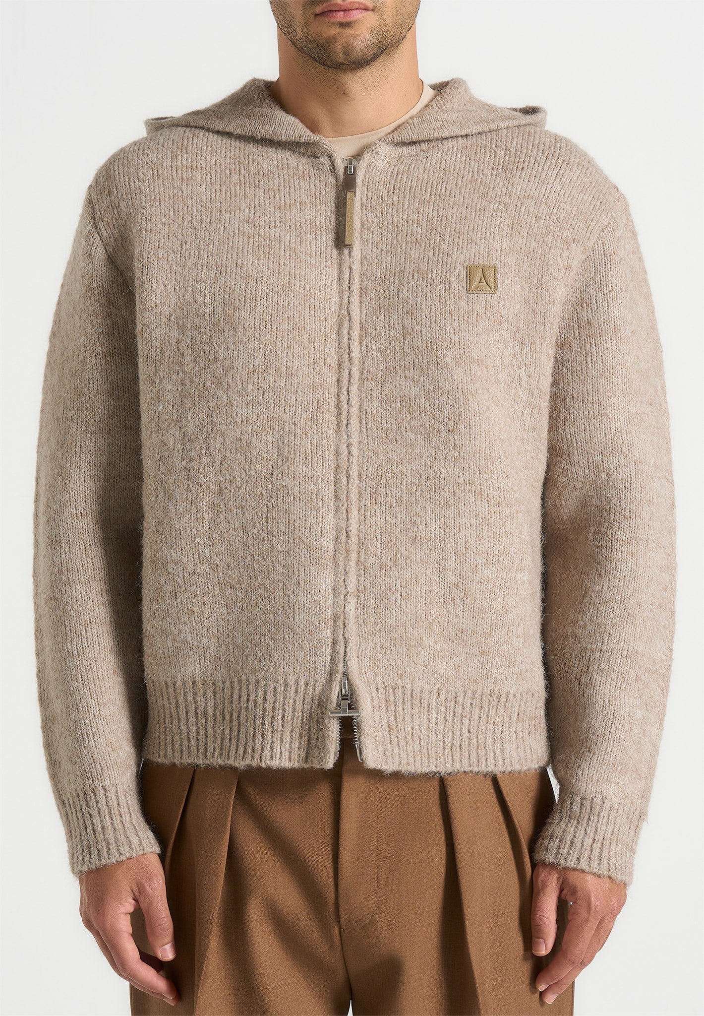 billie-unisex-brushed-wool-zip-hoodie-beige