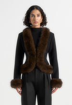 lina-sculpted-wool-fur-trim-jacket-black