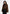 Nola - Fur Shawl Jacket with Leather Belt - Brown