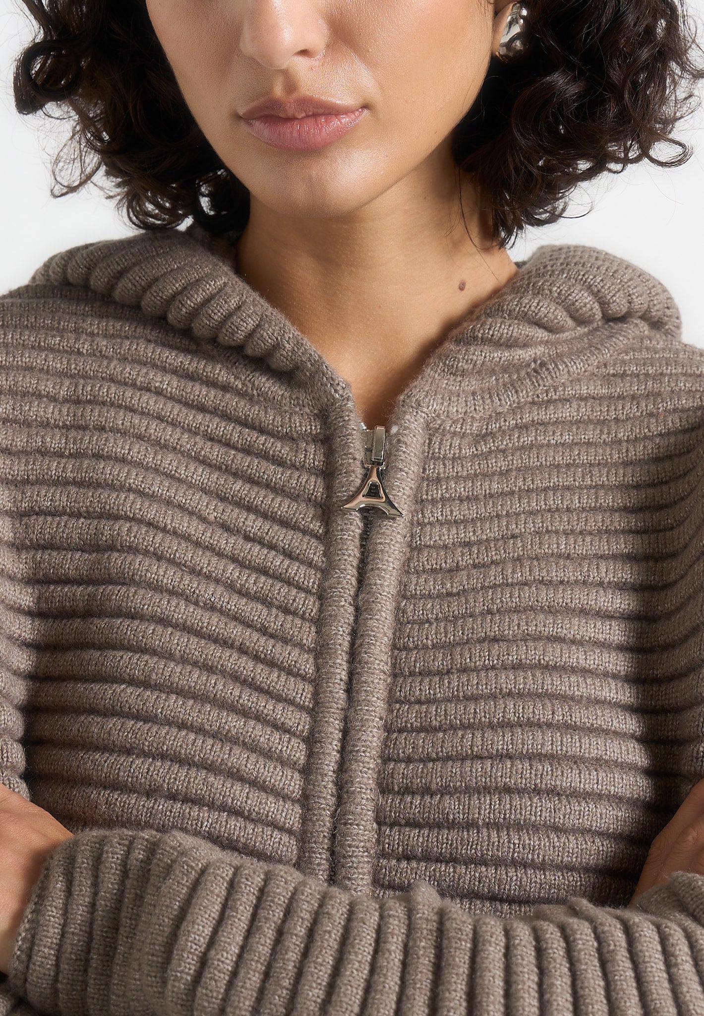 eden-unisex-ribbed-knit-zip-up-hoodie-taupe