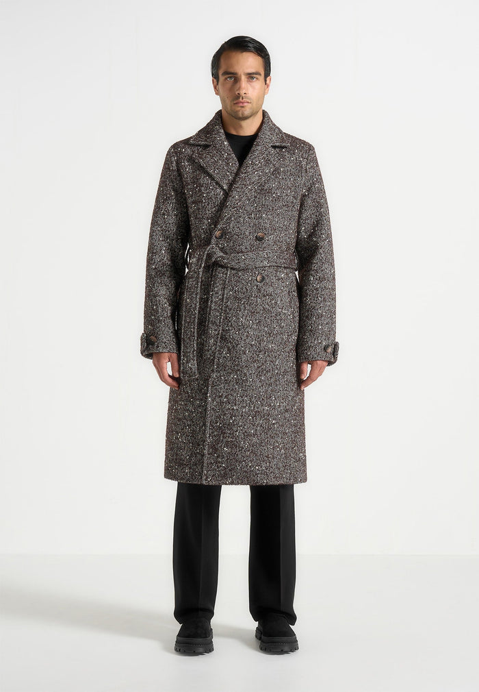 ben-herringbone-double-breasted-belted-coat-brown