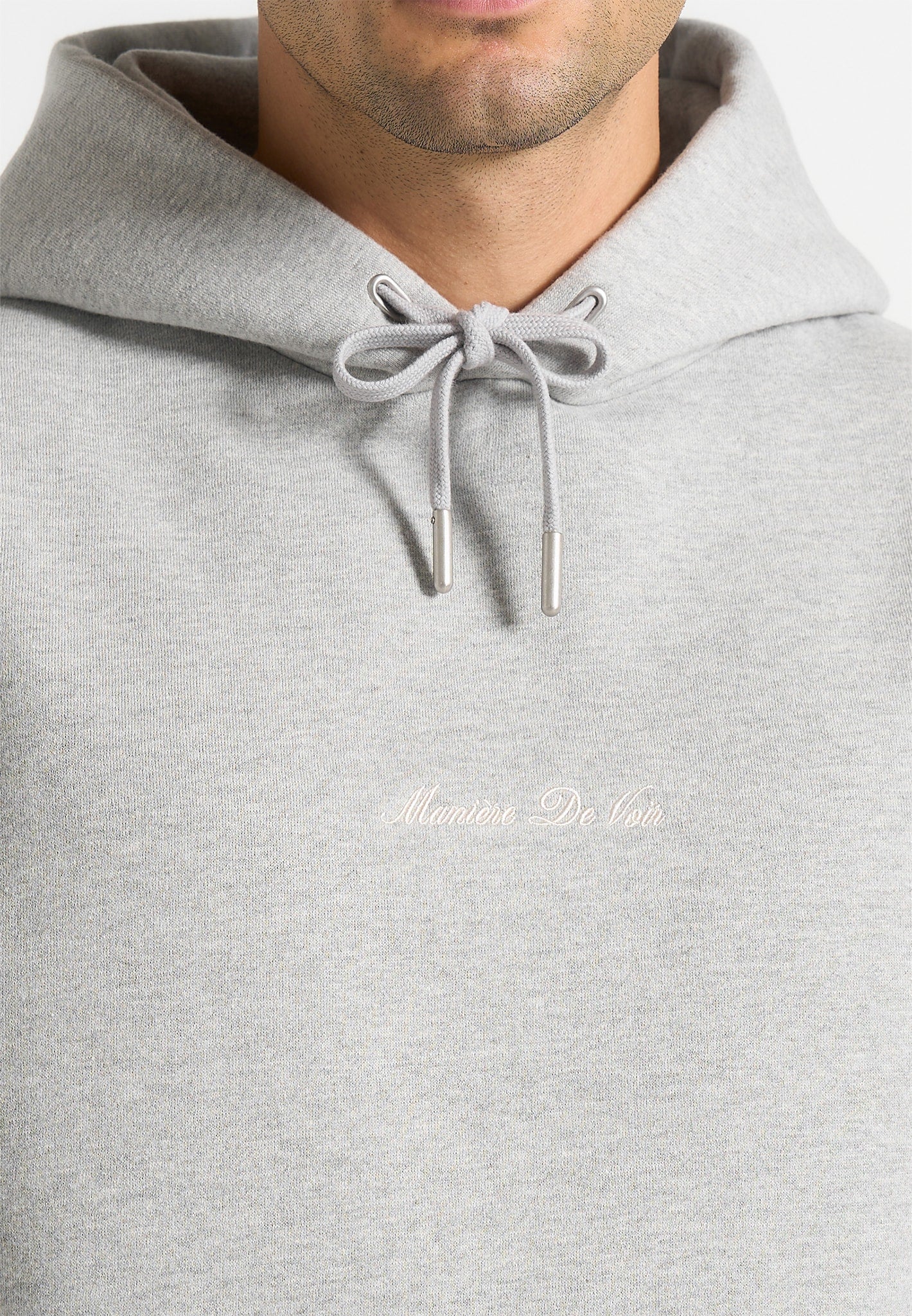 js004-signature-regular-fit-hoodie-marl-grey