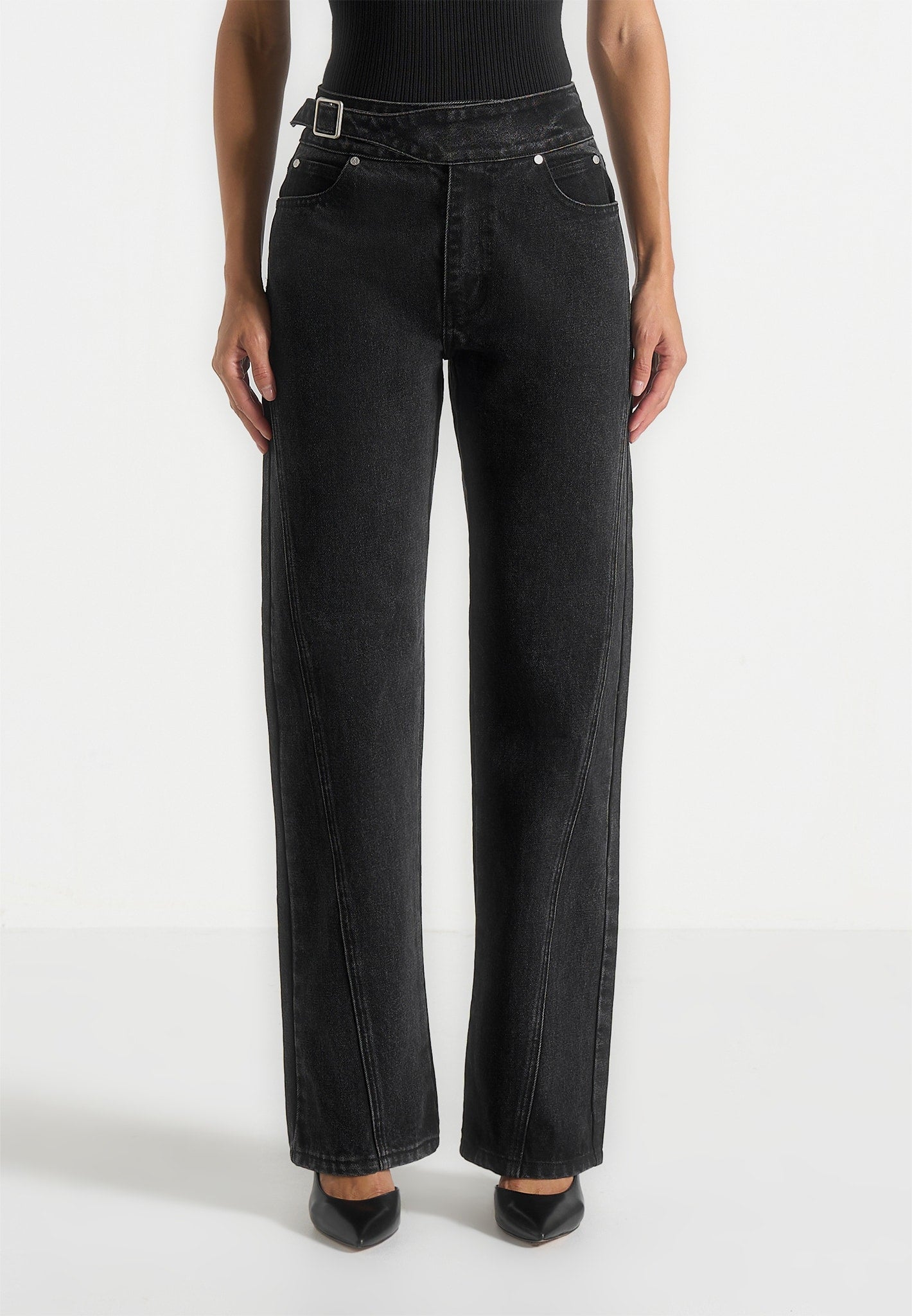 loane-twist-leg-boyfriend-jeans-with-waist-adjuster-washed-black