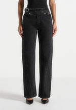loane-twist-leg-boyfriend-jeans-with-waist-adjuster-washed-black