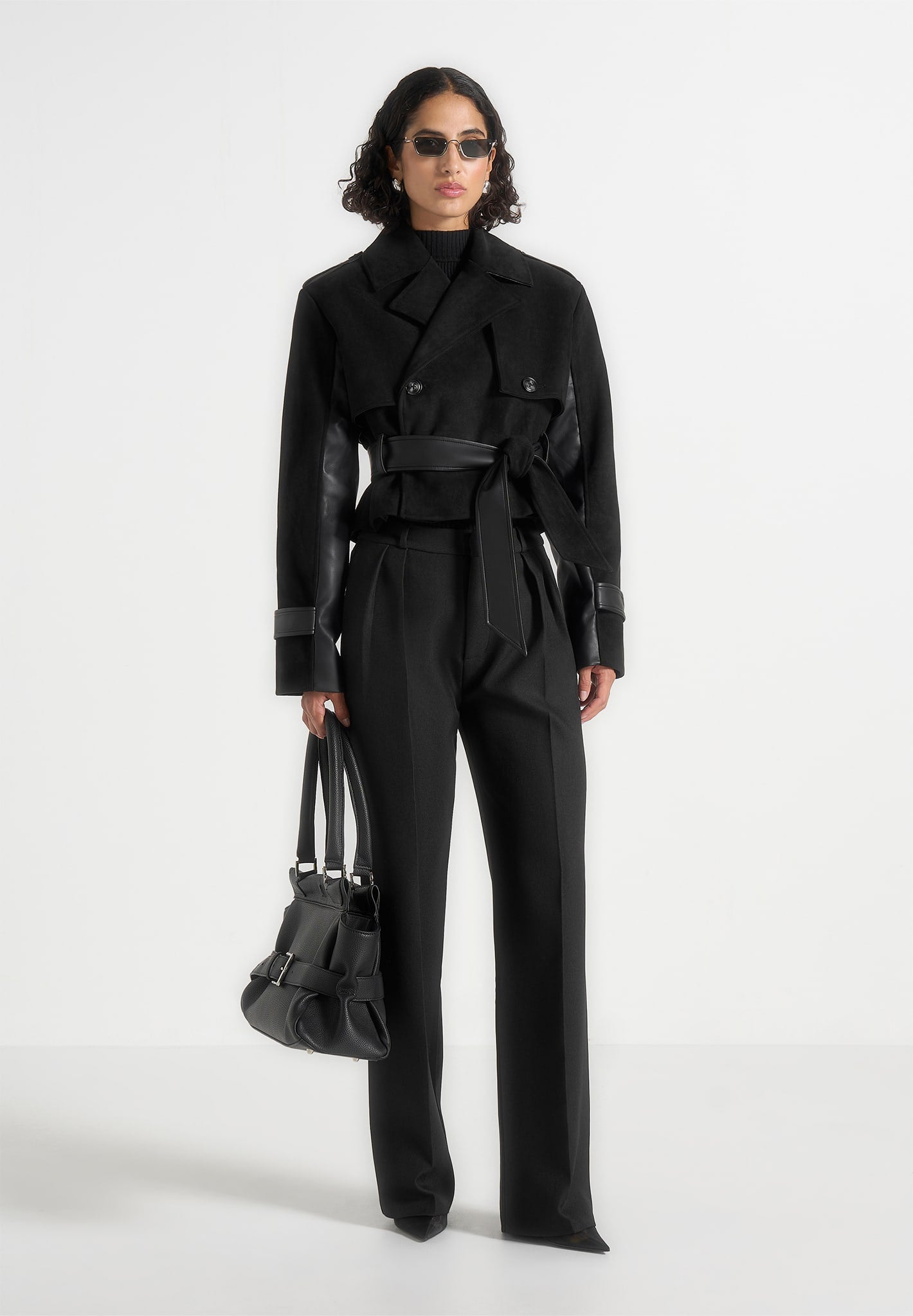 lelia-cropped-suede-trench-coat-with-belt-black 