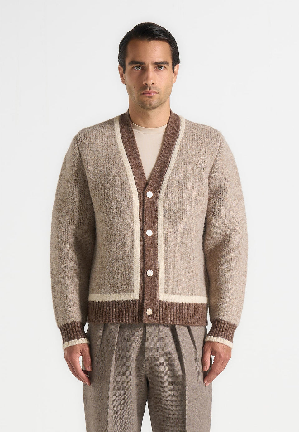 elon-wool-knit-contrast-cardigan-beige