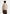 Gaby - Speckled Cable Knit Zip Cardigan - Beige
