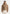 Casey - Unisex Minimal Raglan Puffer Jacket - Taupe