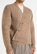 dani-unisex-asymmetric-brushed-knit-cardigan-taupe