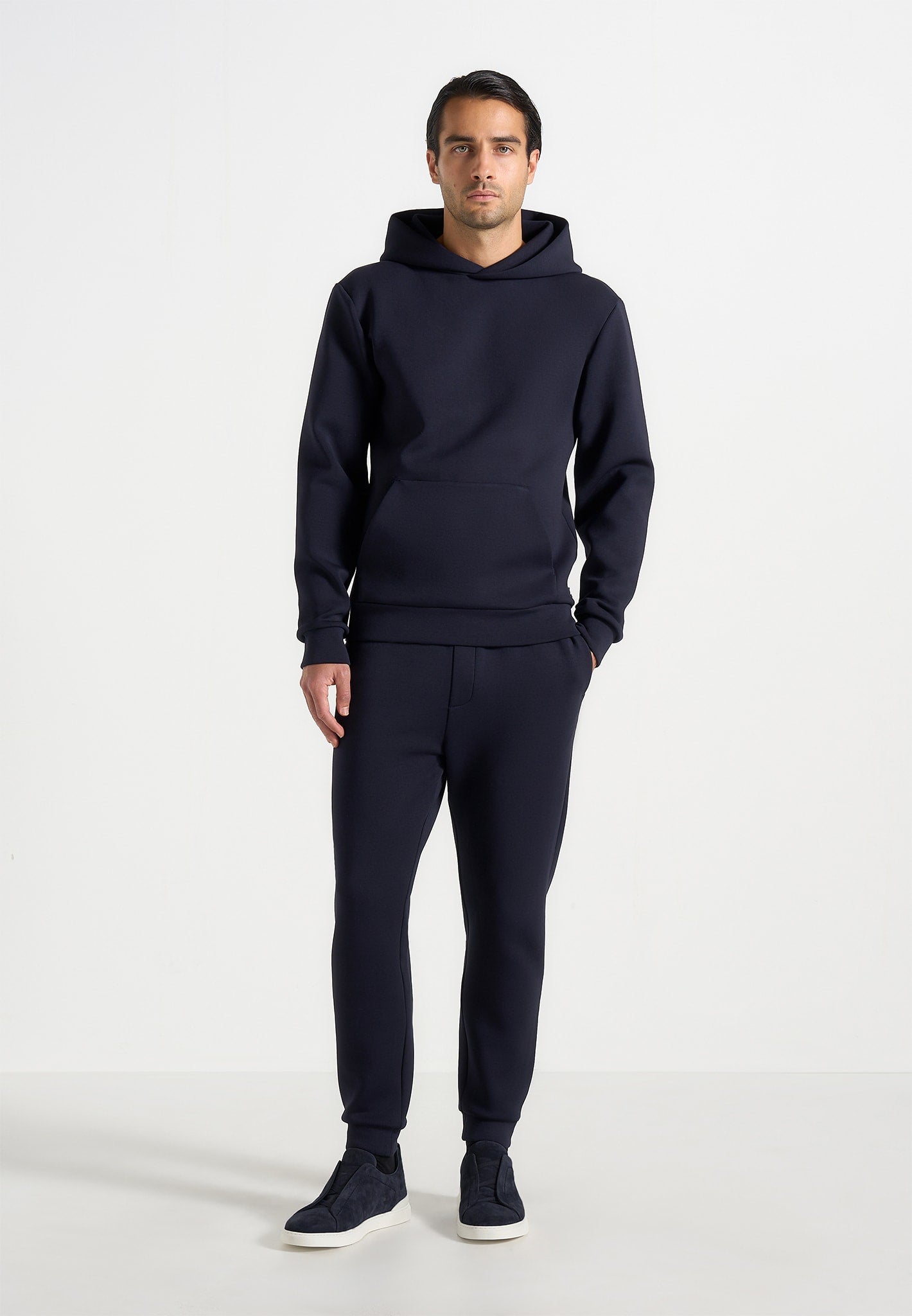 dion-neoprene-minimal-tapered-fit-cuffed-joggers-navy