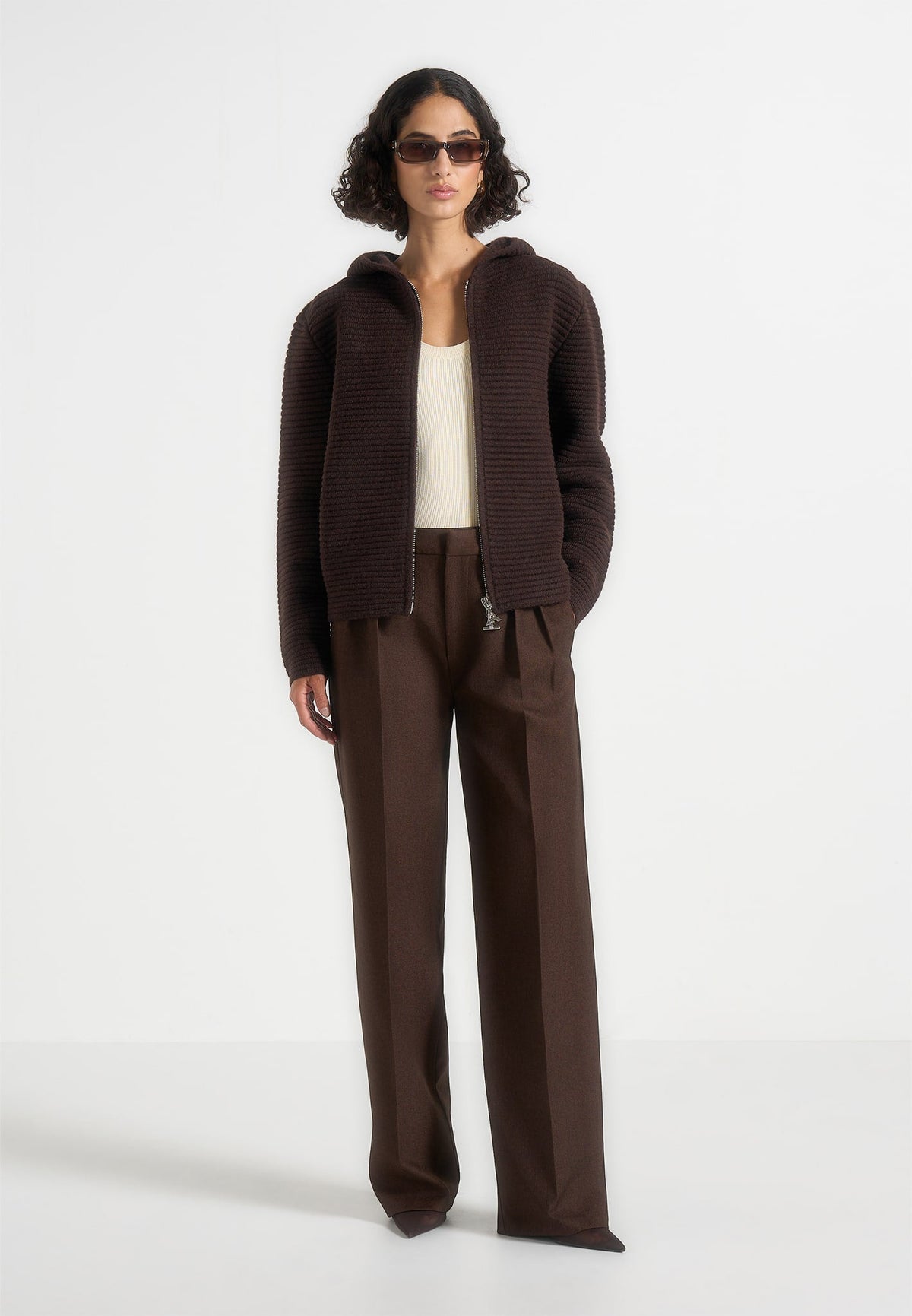 eden-unisex-ribbed-knit-zip-up-hoodie-brown