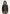 Ariel - Unisex Plush Collar Speckled Knit Jacket - Brown