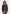 Ariel - Unisex Plush Collar Speckled Knit Jacket - Brown