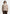 Jacques - Unisex Double Layer V-Neck Knit Jumper - Beige/Cream