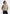 Azra - Plunge Knit Jumper - Taupe