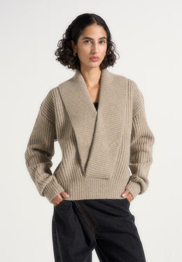 azra-plunge-knit-jumper-taupe