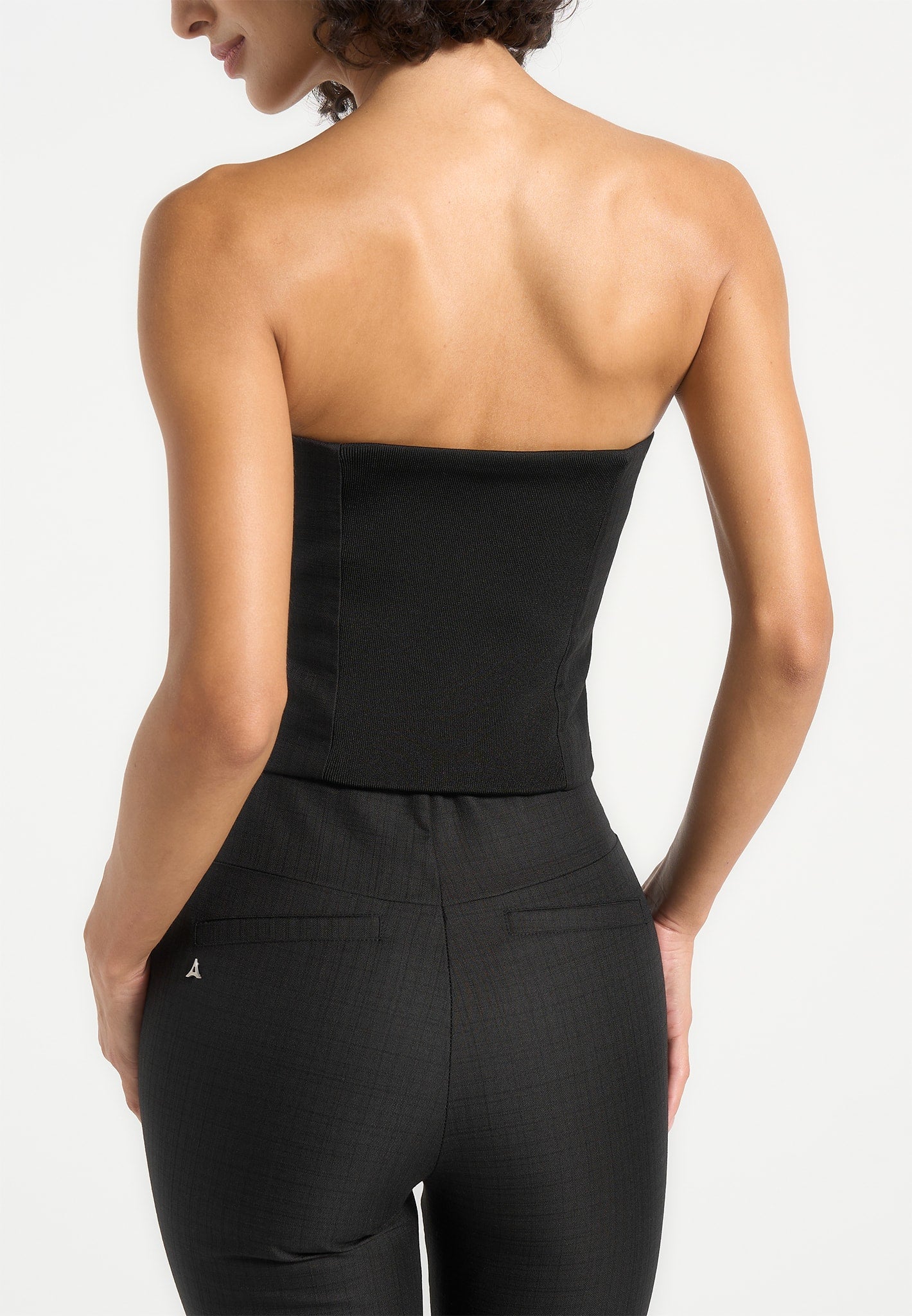 lise-cropped-tailored-blazer-and-button-detail-bandeau-black