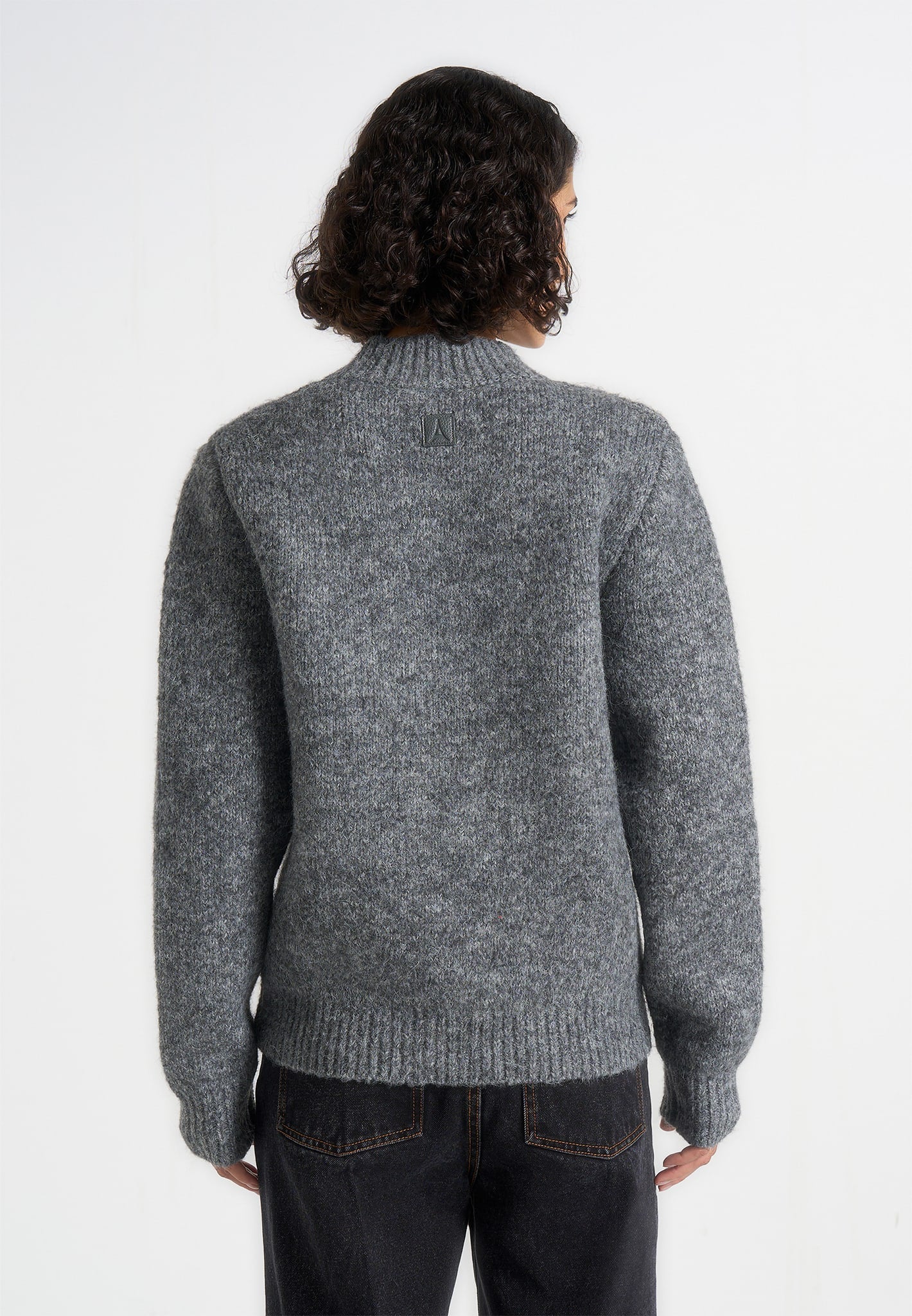 dani-unisex-asymmetric-brushed-wool-knit-cardigan-grey