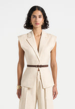 linen-wide-shoulder-cinched-waistcoat-natural