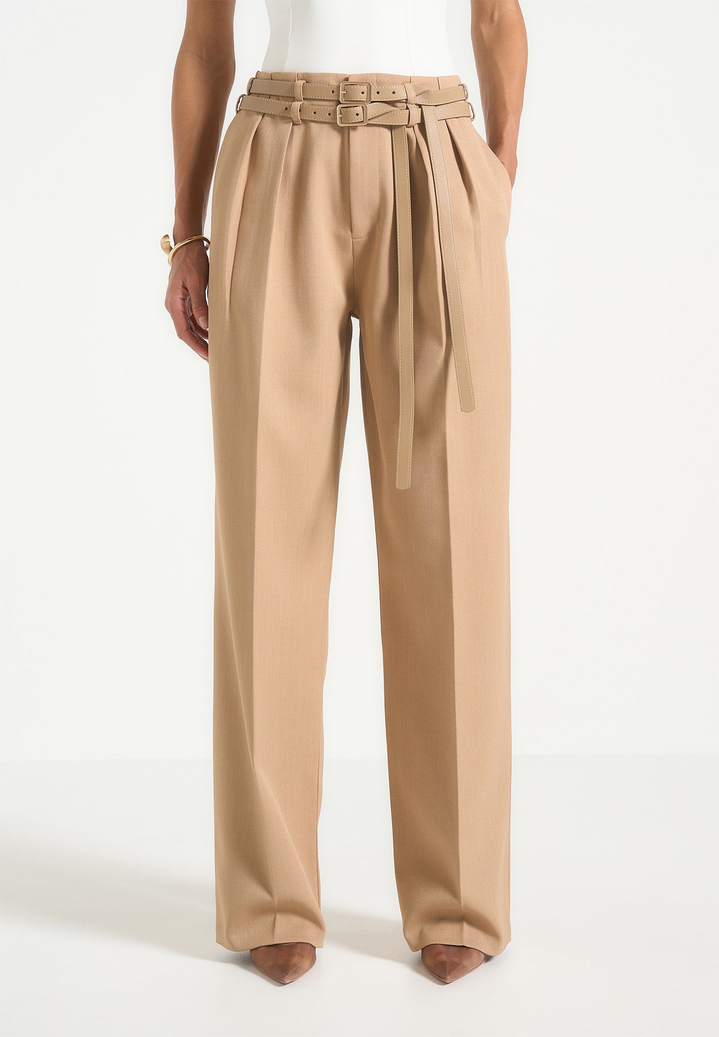 tailored-twin-belt-trousers-dark-beige 