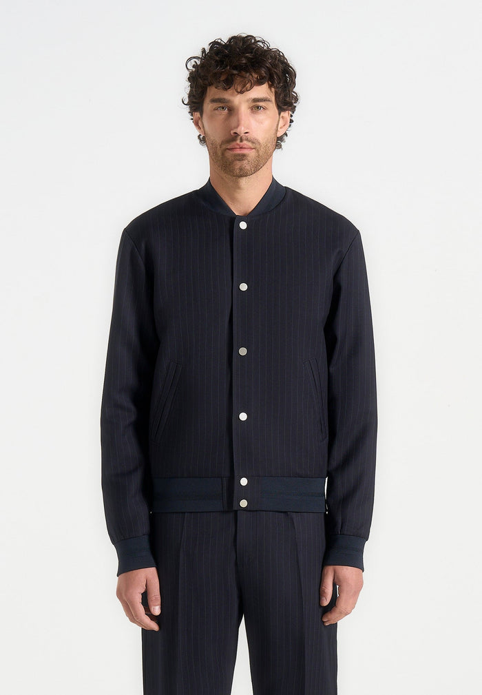savin-pinstripe-bomber-jacket-navy